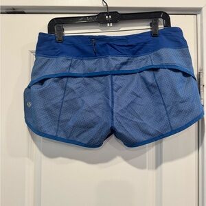 Lululemon Blue Athletic Shorts